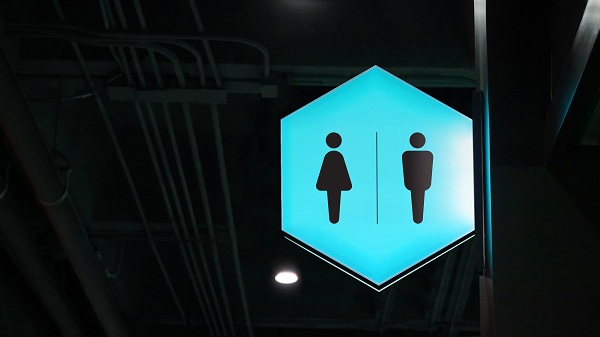 Restroom LED Signage